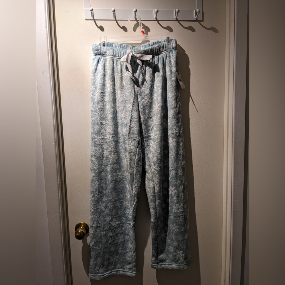 George blue snowflakes pyjamas pants size small
